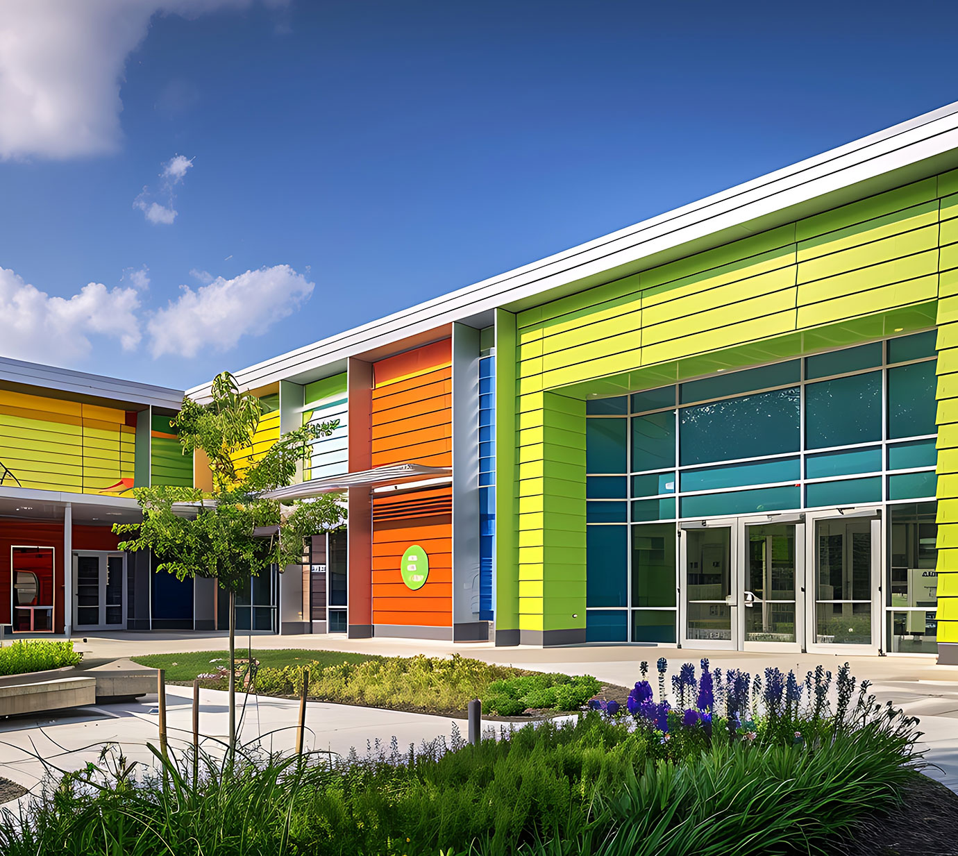 Commercial Landscaping for corporate campuses and buildings
