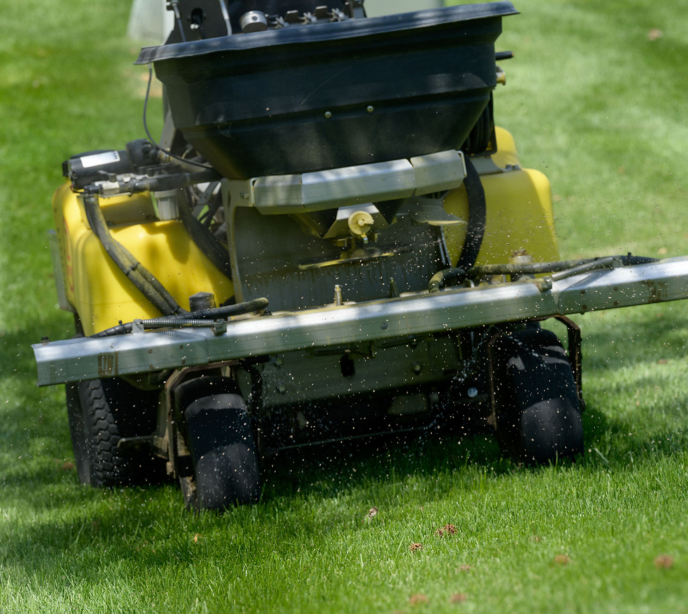 Turn and lawn care fertilizing