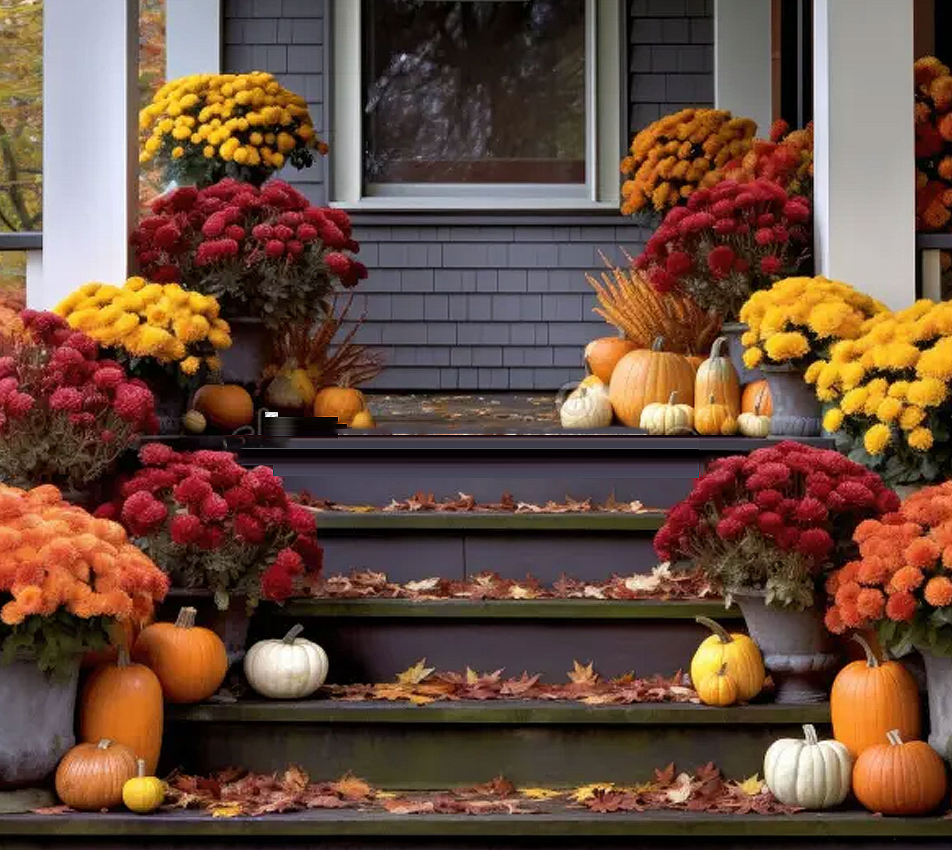 Seasonal flower rotation