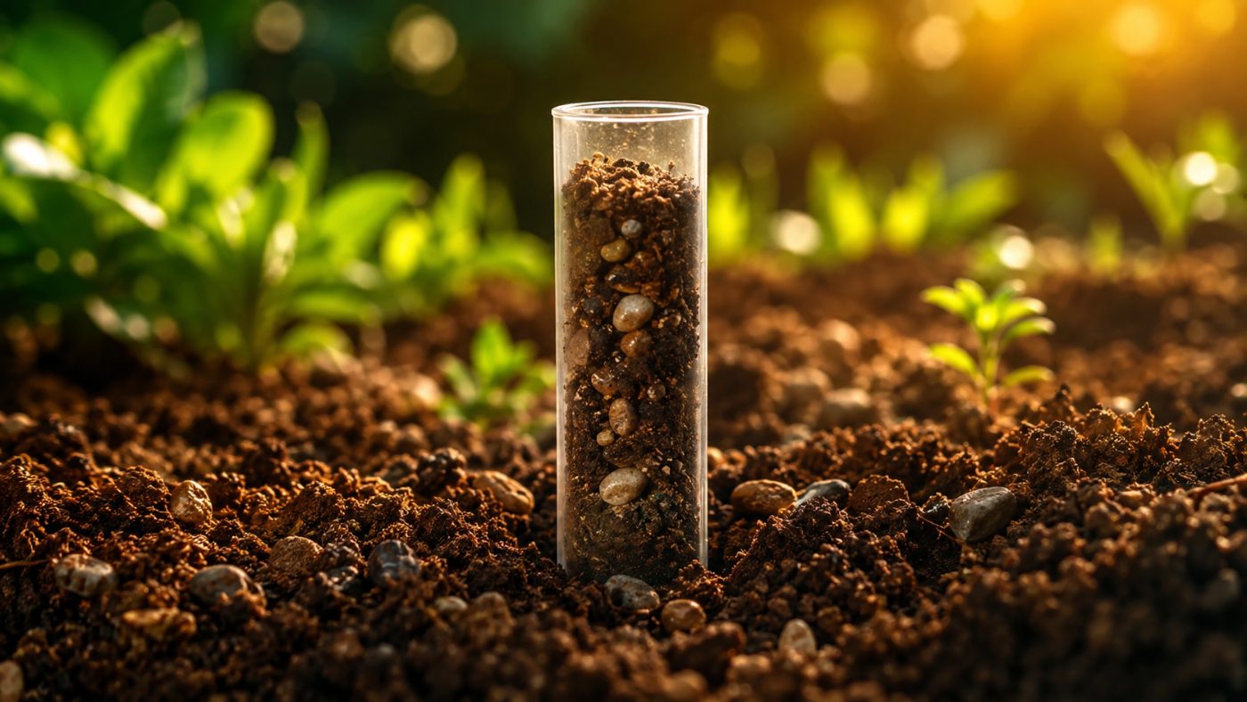 SOIL TESTING PICKTURE Soil testing for turf health by Rockport Turf Management